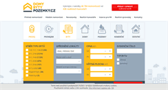 Desktop Screenshot of domybytypozemky.cz
